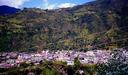 Views of Banos from the mountain road.